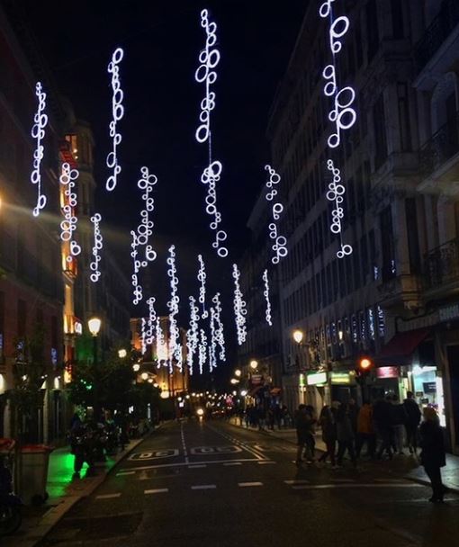 luces de navidad madrid 2018